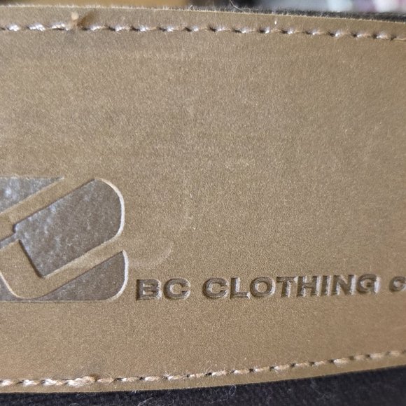 BC Clothing Black Fleece Lined Pants Size 38x32 - Picture 5 of 7